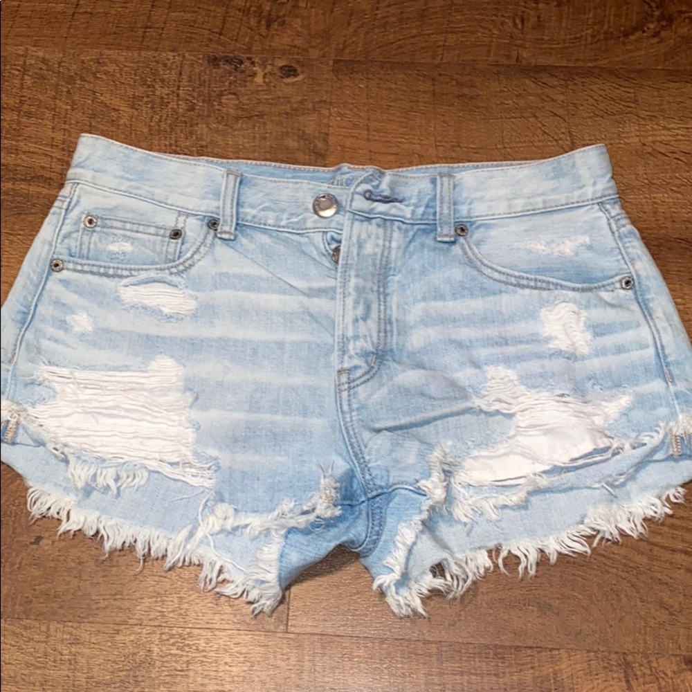 American Eagle ripped shorts